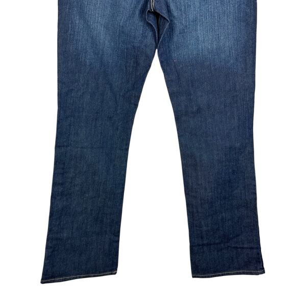 Deadstock 2010’s Old Navy The Flirt Mid-rise Bootcut Dark Blue Jeans Size 8 NWT - Picture 10 of 12